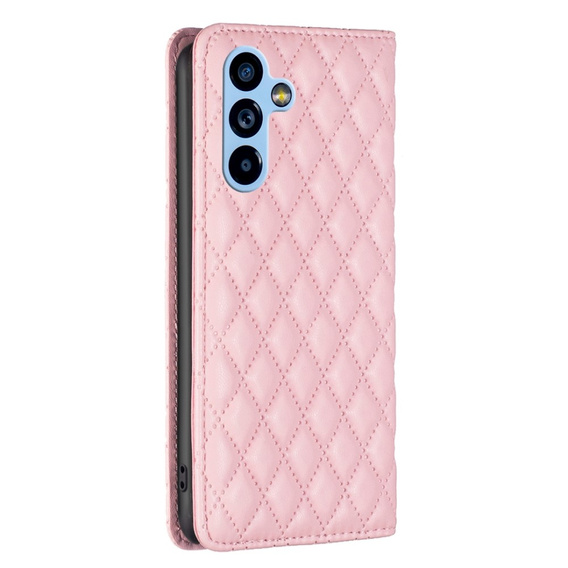 Cu clapetă pentru Samsung Galaxy A54 5G, Wallet, BINFEN COLOR, roz