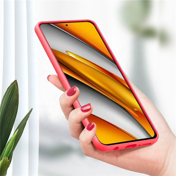 Husa pentru Xiaomi Mi 11i / POCO F3, Silicone Lite, roșu