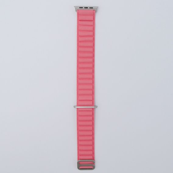 Curea din nailon pentru Apple Watch 1/2/3/4/4/5/6/6/7/8/SE/ULTRA 42/44/45/49mm, roz