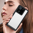 Huse pentru Xiaomi 13T / 13T Pro, Fusion Hybrid, transparent / negru