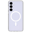 Carcasă Spigen Ultra Hybrid MagSafe pentru Samsung Galaxy S25 Ultra, transparentă / albă