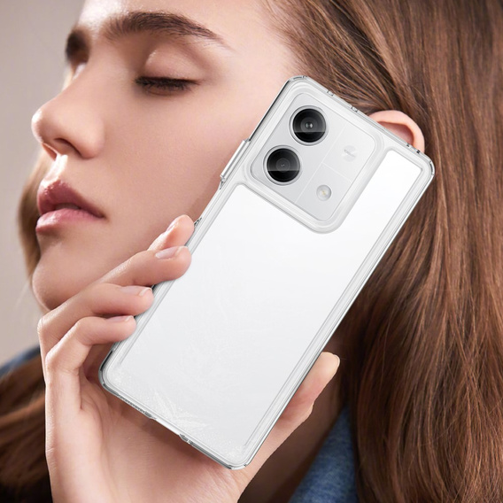 Huse pentru Xiaomi Redmi Note 13 5G, Fusion Hybrid, transparentă