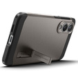 Carcasa Spigen pentru Samsung Galaxy A36 5G, Tough Armor Mag MagSafe, negru + 9H Tempered Glass
