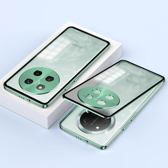 Carcasă pentru Honor Magic 7 Lite, Frame Case, verde