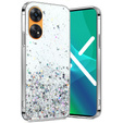 Huse pentru Oppo Reno8 T, Glittery, transparentă