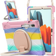 Husă pentru Samsung Galaxy Tab S9 FE / S9 / S9 / S8 / Tab S7, blindată, rotativă 360, colorată