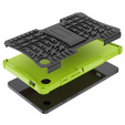 Huse pentru Samsung Galaxy Tab A9, Tire Armor, verde