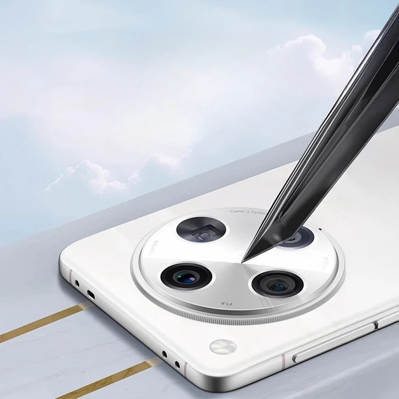 Sticlă temperată pentru camera foto pentru Oppo Find X8 Pro, transparentă