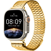 Brățară din oțel pentru Apple Watch 1/2/3/4/4/5/6/6/7/8/SE/ULTRA 42/44/45/49 MM - de aur