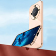 Husă pentru Honor Magic 6 Lite 5G, Glamour CamShield, roz rose gold