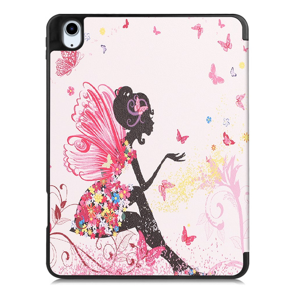 Husă pentru Apple iPad Air 11" 6 gen. 2024 (A2902, Smartcase, girl