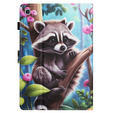 Husă pentru Samsung Galaxy Tab S6 Lite 2022 / 2020, cu clapetă, raccoon
