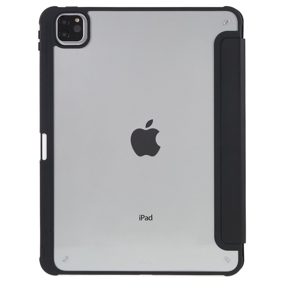 Husă pentru iPad Pro 12.9" 2022/2021/2020 (6/5/4 gen.), Smartcase Hybrid, cu spațiu pentru stylus, negru