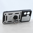 Husă blindată pentru Motorola Edge 40, CamShield Slide, de argint