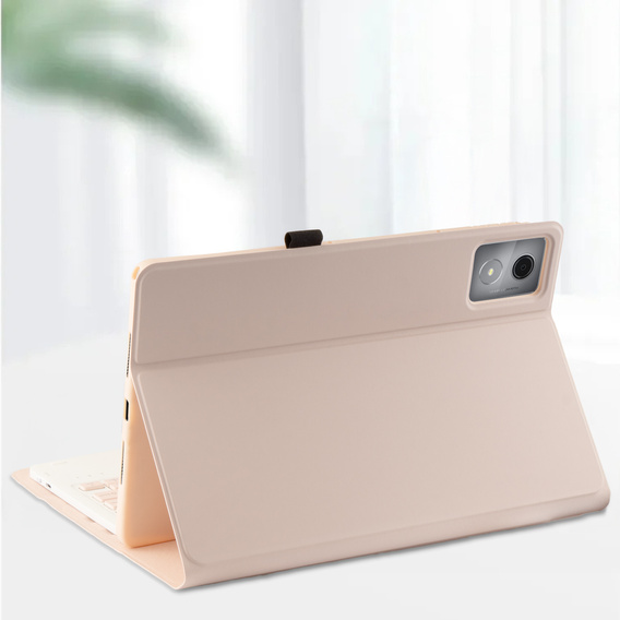 Tastatura Bluetooth cu touchpad pentru Lenovo Tab K11 Plus - roz