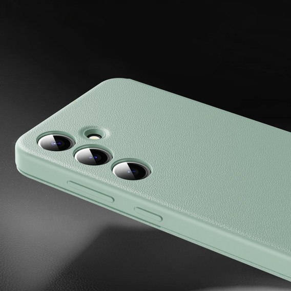 Husă cu clapetă pentru Samsung Galaxy S23, Smart View Wallet, verde