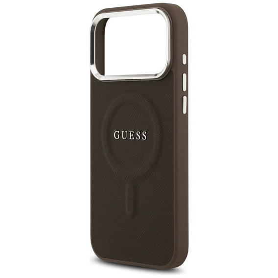Husă de protecție GUESS Classic Logo pentru MagSafe pentru iPhone 17 Pro