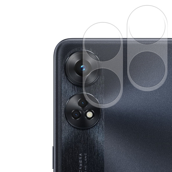 2x ERBORD sticlă călită ERBORD pentru camera pentru Oppo Reno8 T 4G