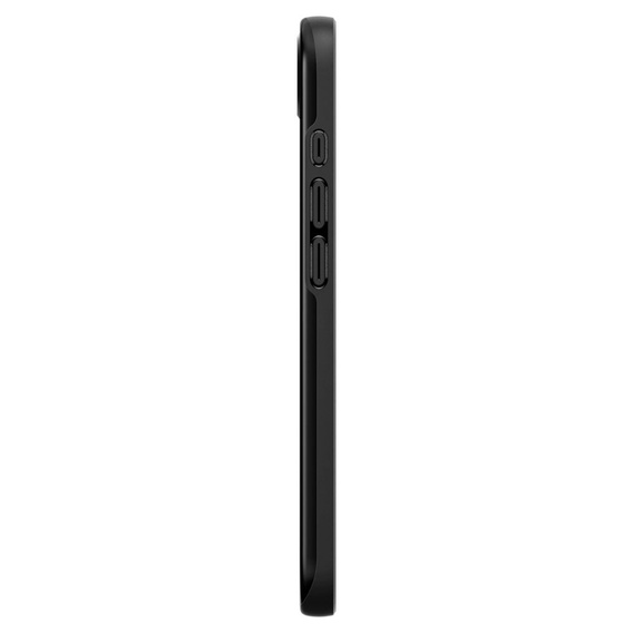 Carcasa Spigen pentru iPhone 16E, Thin Fit Mag, negru + sticlă temperată 9H