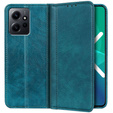 Huse pentru Xiaomi Redmi Note 12 4G, Wallet Litchi Leather, verde