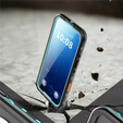 Husă pentru iPhone Air, impermeabilă IP68, SHELLBOX MagSafe, albastru