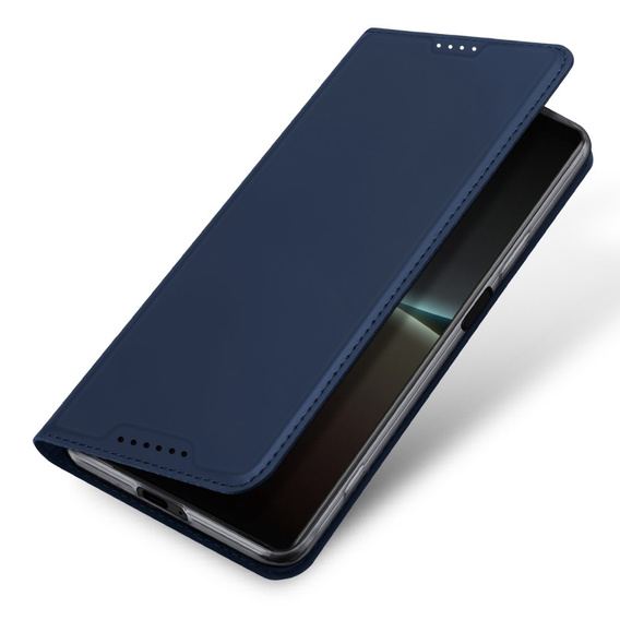 Dux Ducis Huse pentru Sony Xperia 5 IV 5G, Skinpro, albastru închis