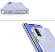 Carcasă pentru Samsung Galaxy A36, Erbord Dropproof, transparentă + Sticlă