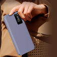 Husă cu clapetă pentru Samsung Galaxy S25 Ultra, Smart View Wallet, violet