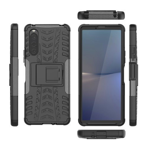 Huse pentru Sony Xperia 10 V, Tire Armor, negru