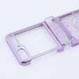 Husă pentru Samsung Galaxy Z Flip 5 5G, Mechanical Legend, violet