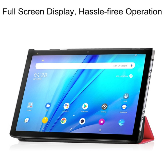 Husă pentru TCL Tab 10s 9081X / TCL Tab 10s 9080G 2021, Smartcase, roșu