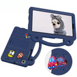 Husă pentru copii pentru Samsung Galaxy Tab A7 Lite 8.7 T220/T225, Cute Patterns, cu suport, albastru închis
