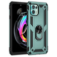 Husă blindată pentru Motorola Edge 20 Lite, Nox Case Ring, verde