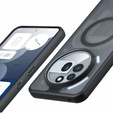 Husă pentru Nothing Phone 3A Pro, pentru MagSafe, ERBORD Matt Case, negru