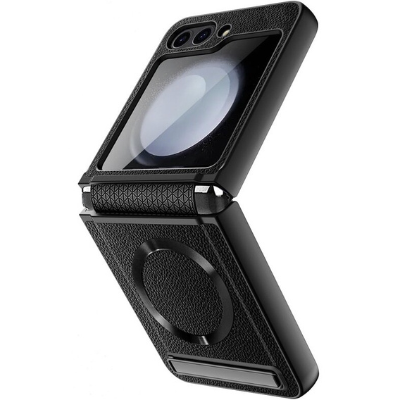 Carcasă pentru PC pentru Samsung Galaxy Z Flip5 5G, pentru MagSafe, negru