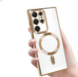 Huse pentru Samsung Galaxy S23 Ultra, MagSafe Hybrid, de aur