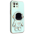 Huse pentru Xiaomi Mi 11 Lite / Mi 11 Lite 5G / 11 Lite 5G NE, Astronaut, de mentă