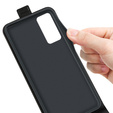 Cu clapetă pentru Xiaomi 12 / 12X, Flip, negru