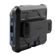 Husă blindată pentru Samsung Galaxy Z Flip 4 5G, Dexnor Clip Holder, albastru marin