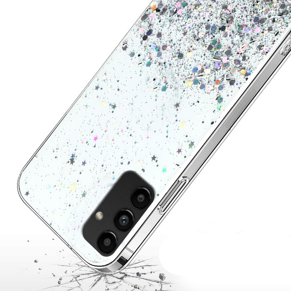 Huse pentru Samsung Galaxy A04S / A13 5G, Glittery, transparentă