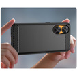 Huse pentru Oppo Reno8 T 4G, Carbon, negru