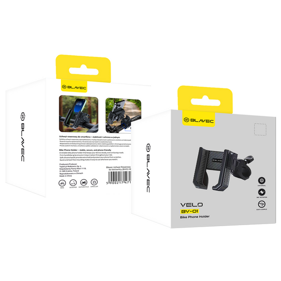 Suport telefon biciclete 4.7-7 inch Blavec Velo BV-01