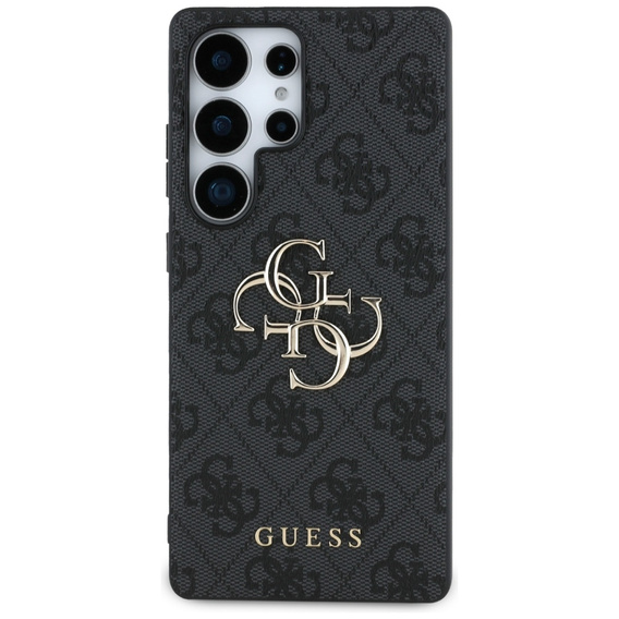GUESS Huse pentru Samsung Galaxy S25 Ultra, 4G Big Metal Logo, negru