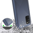 Huse pentru Samsung Galaxy A02s, Fusion Hybrid, transparentă