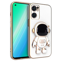 Huse pentru Oppo Reno 7 5G, Astronaut, alb