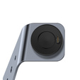 Stație de andocare USB din aluminiu pentru Garmin Fenix 7/7S/7X/6/6X/6S, gri