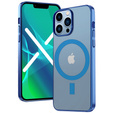 Huse pentru iPhone 13 Pro Max, ERBORD Hybrid MagSafe Case, albastru