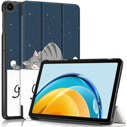 Husă pentru Huawei MatePad SE 10.4 2022, Smartcase, sleeping cat