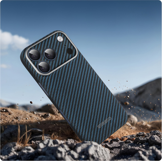 Husă ERBORD Full Kevlar MagSafe pentru iPhone 17 Pro