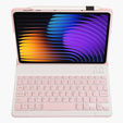 Carcasă cu tastatură bluetooth pentru Xiaomi Pad 7 / 7 Pro, roz